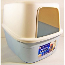 IRIS NE-480F 日本IRIS 屋型貓廁盆- 藍色